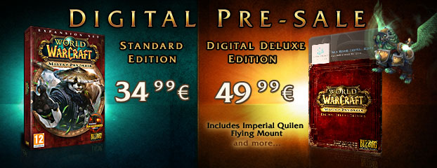 Mists of Pandaria Launches September 25, 2012 – Pre-Sales NOW OPEN
