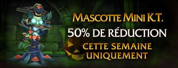La mascotte Mini K.T. est à moitié prix !