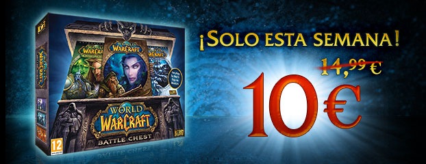 Solo esta semana: regala World of Warcraft Battle Chest por solo 10€