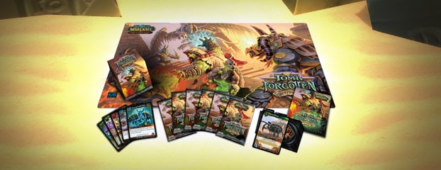 Ya a la venta el mazo Tomb of the Forgotten del juego de cartas de World of Warcraft