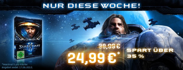 StarCraft II: Mehr als 35 % Rabatt - Nur diese Woche!