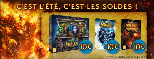Les jeux World of Warcraft à 10 €, cette semaine uniquement