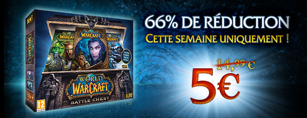 Profitez de 66% de réduction sur le Battle Chest !