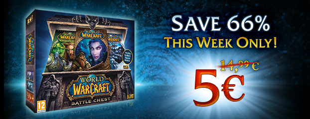 WoW Battle Chest 66% Off – This Week Only
