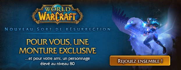 De nouvelles récompenses légendaires pour le service Sort de résurrection !