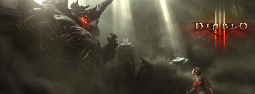 Nuevas y diabólicas portadas para Facebook y Twitter - Diablo III